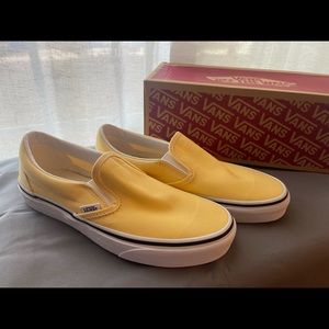 Slip on Vans Yellow